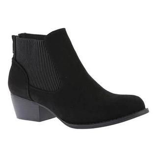 Women's Portland Boot Company Chasing Chelsea Ankle Boot Black | Bed Bath & Beyond