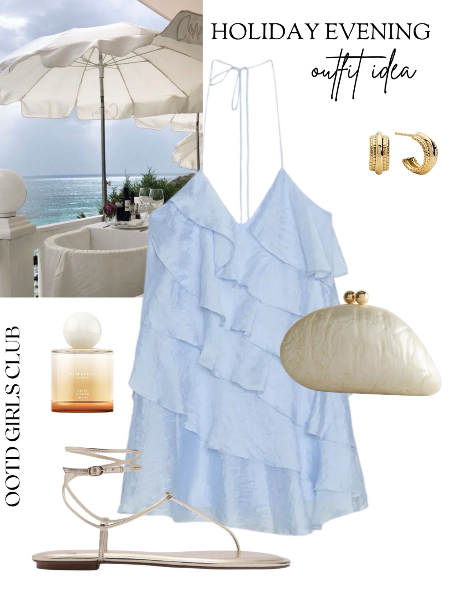 Holiday evening outfit idea 

#LTKsummer #LTKstyletip #LTKtravel