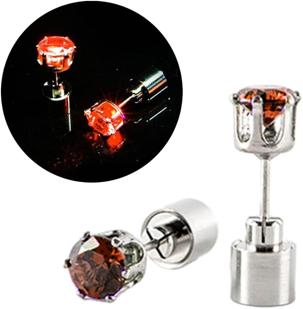 Cool Earring Light up Sexy Ear Jewelry Evening Dress Livehouse Club | Amazon (US)
