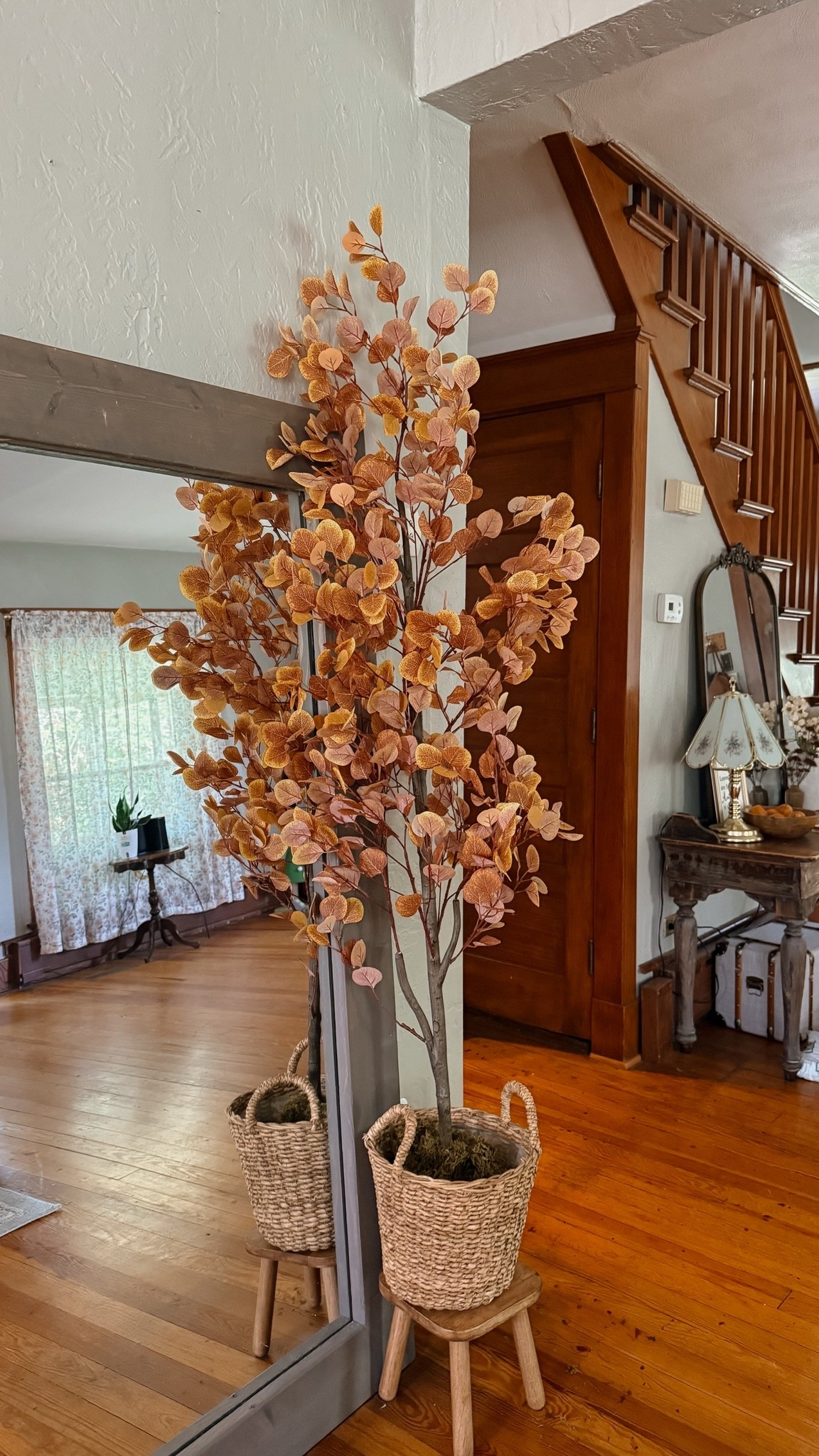 the perfect cozy touch of fall in my space!! i love this faux fall autumn tree -- i got the 6ft and it adds so much cozy warmth to my space!!

#LTKHome #LTKSeasonal