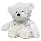 Blue Marshmallow Bear Warmies - Cozy Plush Heatable Lavender Scented Stuffed Animal | Amazon (US)