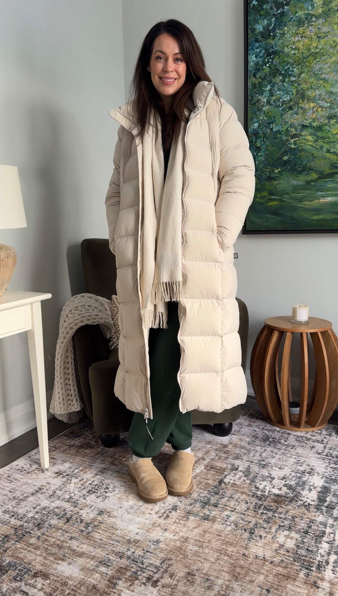 Hockey game ready ❄️
I bought my SuperPuff with the cold arenas in mind !
Wearing a tall M in the matte pearl.

#LTKstyletip #LTKwinter #LTKcanada