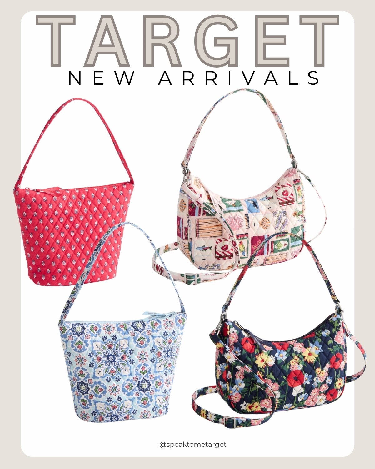 NEW! Vera Bradley x Target collection 

#LTKselfcare #LTKmomlife #LTKdayinmylife