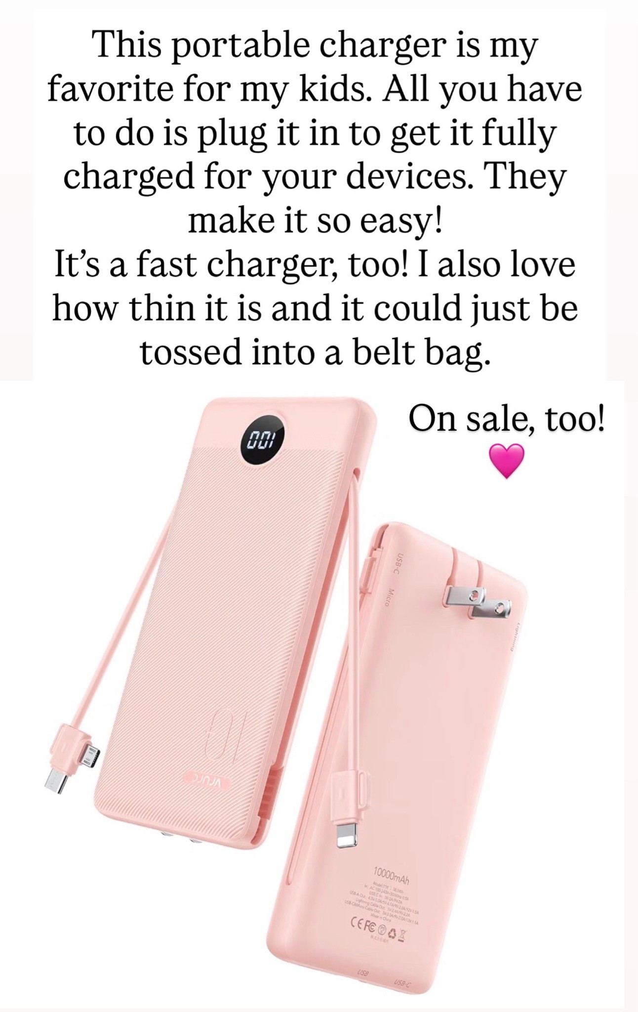 Portable charger

#LTKmomlife
