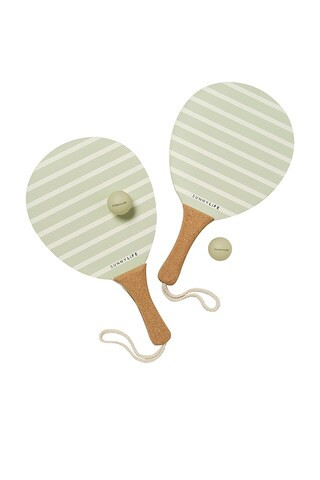 Sunnylife Vintage Beach Paddles in La Palma Sage Stripe from Revolve.com | Revolve Clothing (Global)