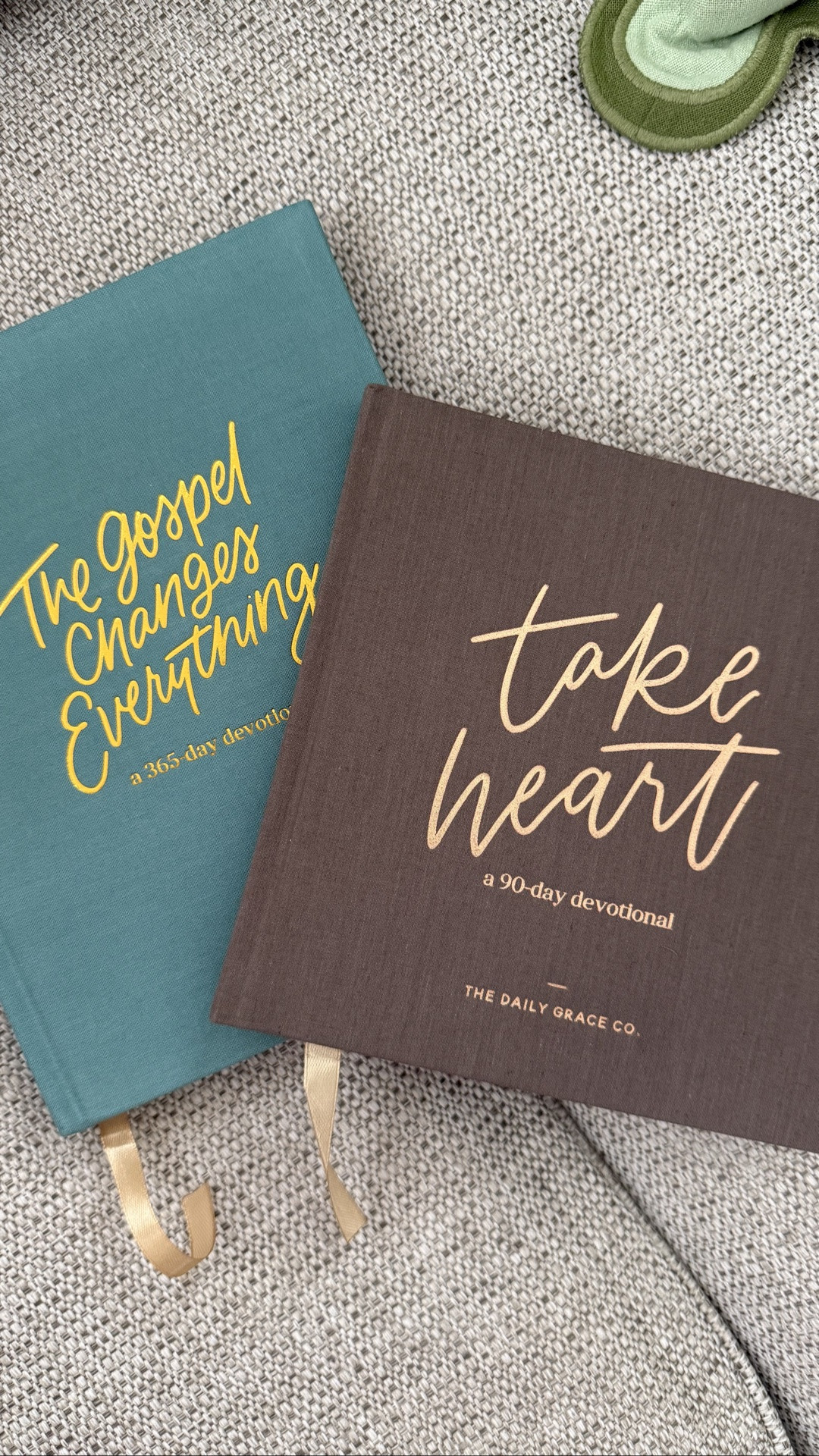 The Daily Grace Co. creates some of the most beautiful devotionals and Bible studies that help you grow deeper in your faith and God’s Word. They’re thoughtfully designed, biblically rich, and a joy to use. Everything is on sale right now, making it the perfect time to stock up!




@thedailygraceco 
#thedailygraceco #biblestudy #biblejournaling #dailygrace #womenintheword #quiettimeroutine

#LTKSeasonal #LTKmomlife #LTKSaleAlert