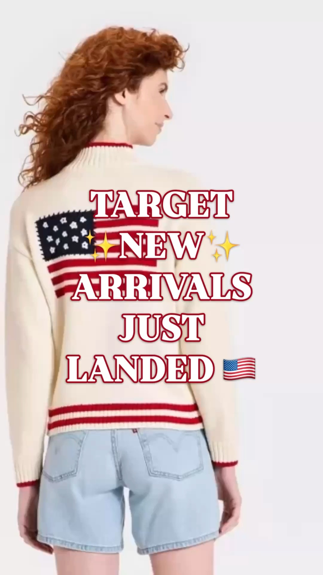 Target new arrivals | Fourth of July outfits | Target summer outfits | patriotic outfits | preppy summer style

Target just dropped new arrivals, and this is such a strong summer edit for Fourth of July outfits, red white and blue outfits, vacation outfits, and easy preppy summer style.

This roundup has flag sweaters, USA sweatshirts, patriotic tops, red skirts, blue dresses, white dresses, embroidered dresses, gingham dresses, polka dot dresses, scallop details, matching sets, summer shorts, and Target fashion finds that feel perfect for cookouts, fireworks, lake weekends, beach trips, boat days, brunch, church, school events, summer parties, and everyday warm weather outfits.

The best part is how wearable these pieces are beyond one holiday. The red, white, navy, blue, gingham, embroidery, stripes, and classic summer silhouettes make them easy to style for Memorial Day, Fourth of July, Labor Day, vacation packing, teacher outfits, work outfits, country club outfits, and casual summer weekends.

If you love Target style, preppy summer outfits, coastal summer outfits, Americana outfits, Ralph Lauren inspired style, J.Crew inspired outfits, summer dresses, Target dress finds, and designer looks for less, these are the new arrivals I would check first before the best pieces start disappearing.

Target new arrivals, Target style, Target finds, Target fashion finds, Target summer outfits, Fourth of July outfits, 4th of July outfits, patriotic outfits women, red white and blue outfits, Americana outfits, Memorial Day outfits, summer outfits women, vacation outfits, beach vacation outfits, preppy summer outfits, Target dresses, summer dresses women, gingham dress, embroidered dress, flag sweater, USA sweatshirt, red skirt outfit, white shorts outfit, designer look for less

#LTKFindsUnder50 #LTKFindsUnder100 #PreppyStyle #TargetFinds #LookForLess #TargetStyle #SummerOutfits #GoingViral

#LTKSeasonal #LTKSaleAlert #LTKOver40