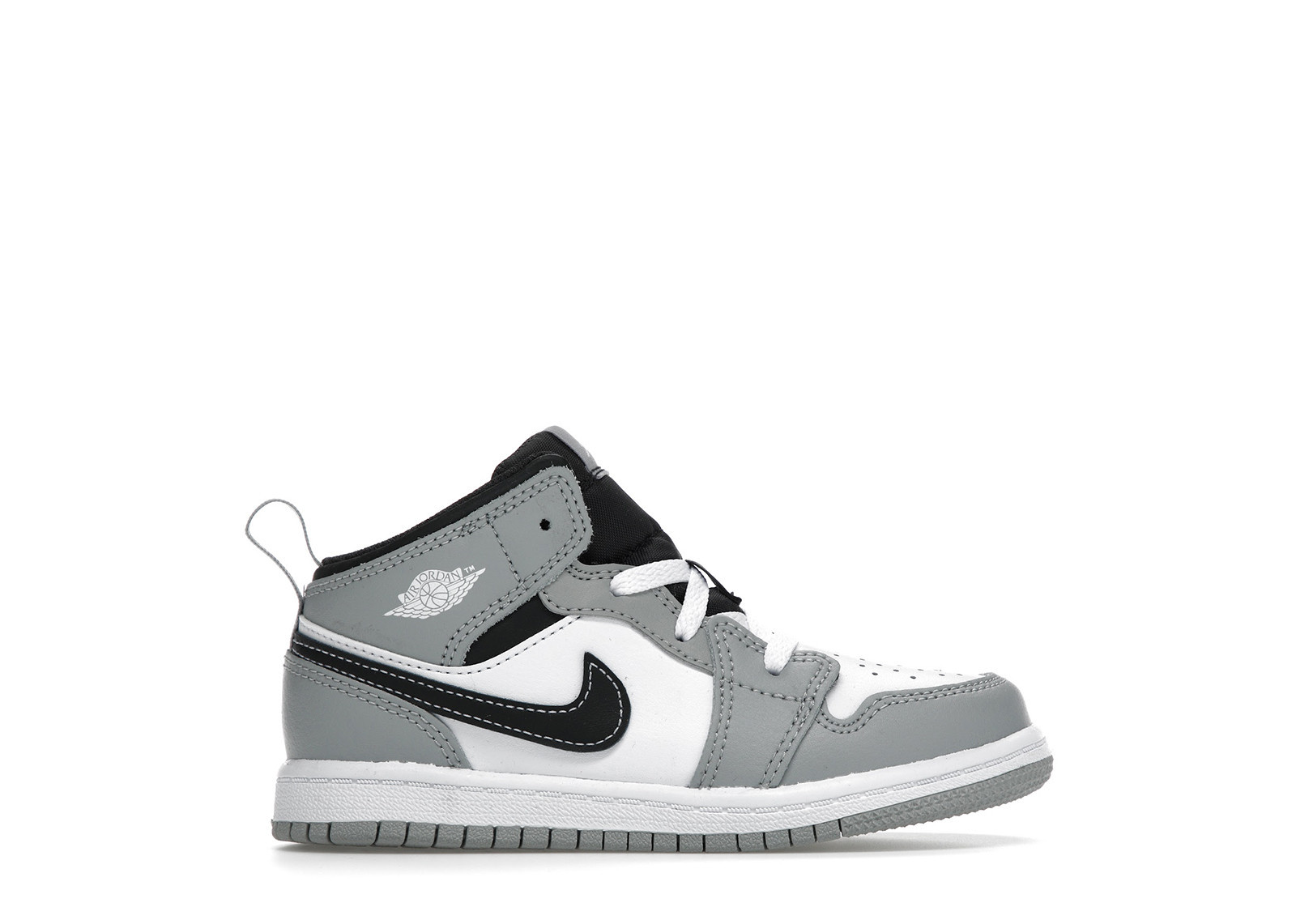 Jordan 1 Mid (2022) Sneakers in Light Smoke Grey/Anthracite/White | StockX
