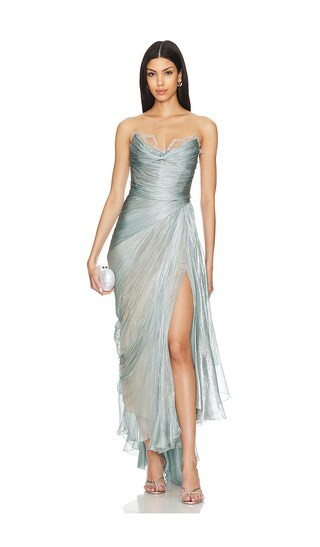 x REVOLVE Jolie Gown in Baby Blue | Revolve Clothing (Global)