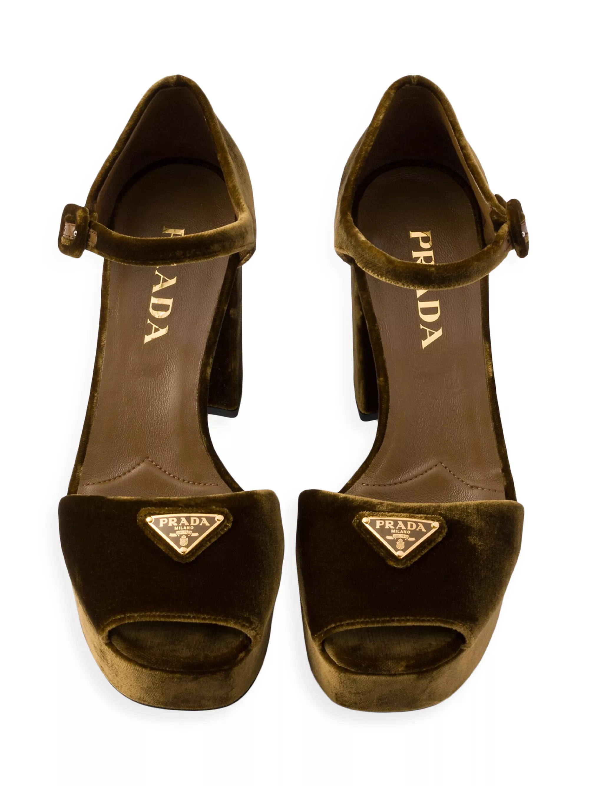 Velvet Platform Sandals | Saks Fifth Avenue