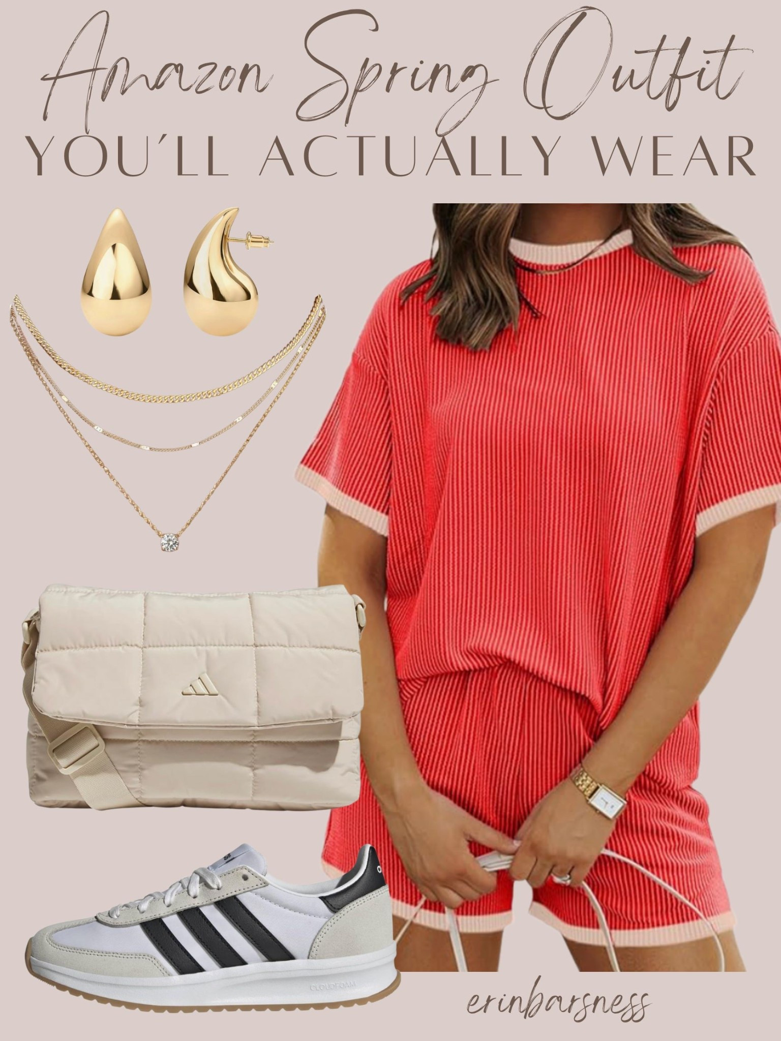 East outfits for the busy mom. Lovely spring outfit that is budget friendly and on Amazon 

#LTKootd #LTKActive #LTKSaleAlert