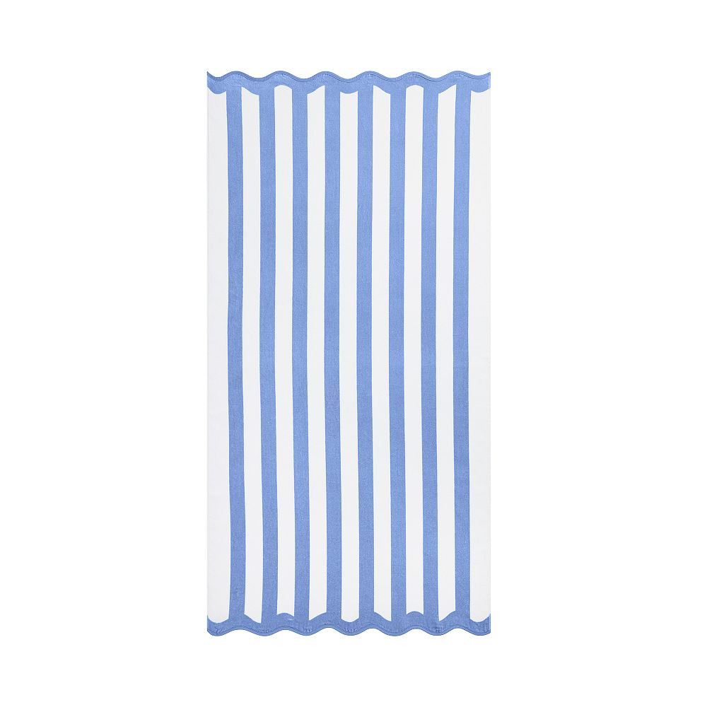 Riviera Stripe Reversible Beach Towel | Pottery Barn Teen