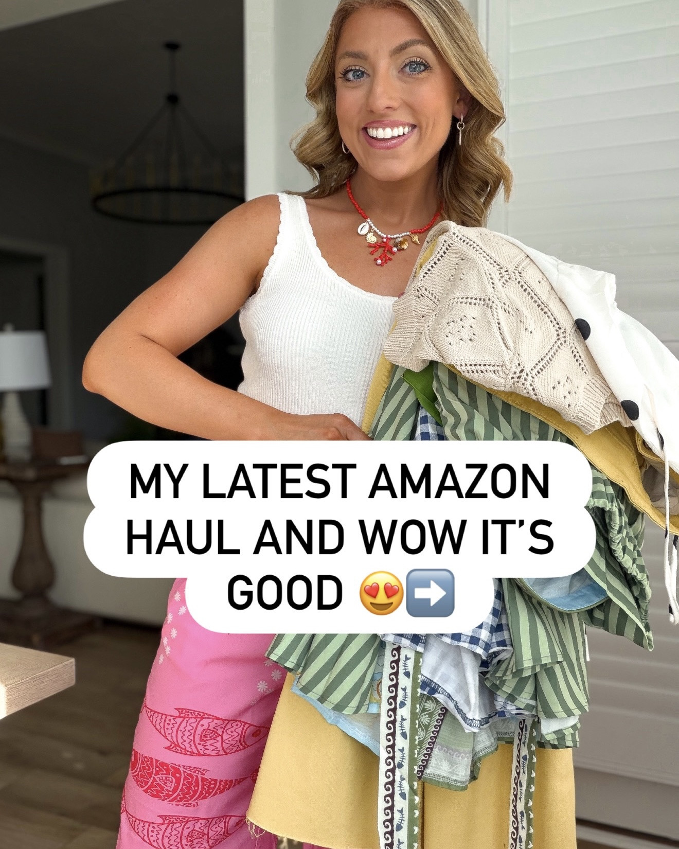 Amazon haul = 10/10 🤍📦✨

This might be one of my favorite Amazon fashion hauls yet! From effortless summer dresses and matching sets to vacation-ready outfits, comfy everyday looks, and the cutest accessories, every piece is affordable, easy to style, and looks so much more expensive than it is.

Whether you’re packing for a beach trip, heading on vacation, planning weekend brunch, or just refreshing your summer wardrobe, these Amazon finds are too good to miss. I love finding pieces that are comfortable, flattering, and can be mixed and matched all season long!

Which look would you wear first? ☀️💗

#amazonfashion #amazonhaul #amazonfinds #amazonstyle #amazonoutfits #amazonclothing #summerfashion #summeroutfits #vacationoutfits #beachvacationstyle #resortwear #casualstyle #affordablefashion #everydaystyle #fashionfinds #ootd #styleinspo #summerdress #matchingset #amazonfavorites #amazondresses #vacationstyle #coastalstyle #womenwithstyle #lookforless #fashionover30 #momstyle #styleideas #dailyoutfit #trendingfashion

#LTKootd #LTKPetite #LTKSaleAlert