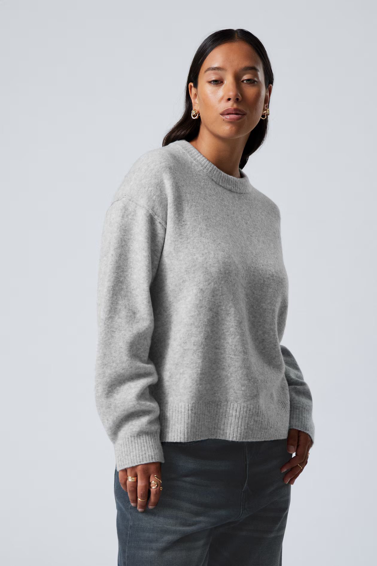 Relaxed Knitted Sweater | H&M (UK, MY, IN, SG, PH, TW, HK)