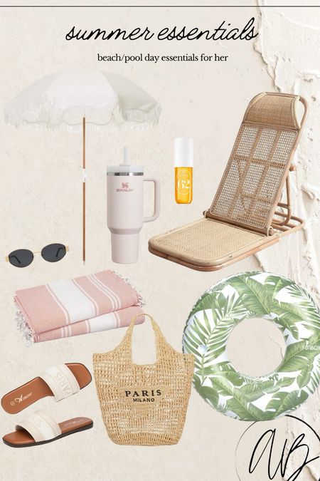 Summer beach pool essentials for her 
Amazon

#LTKhome #LTKswim #LTKSeasonal