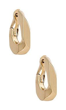 Amber Sceats Flat Hoop Earring in Gold from Revolve.com | Revolve Clothing (Global)