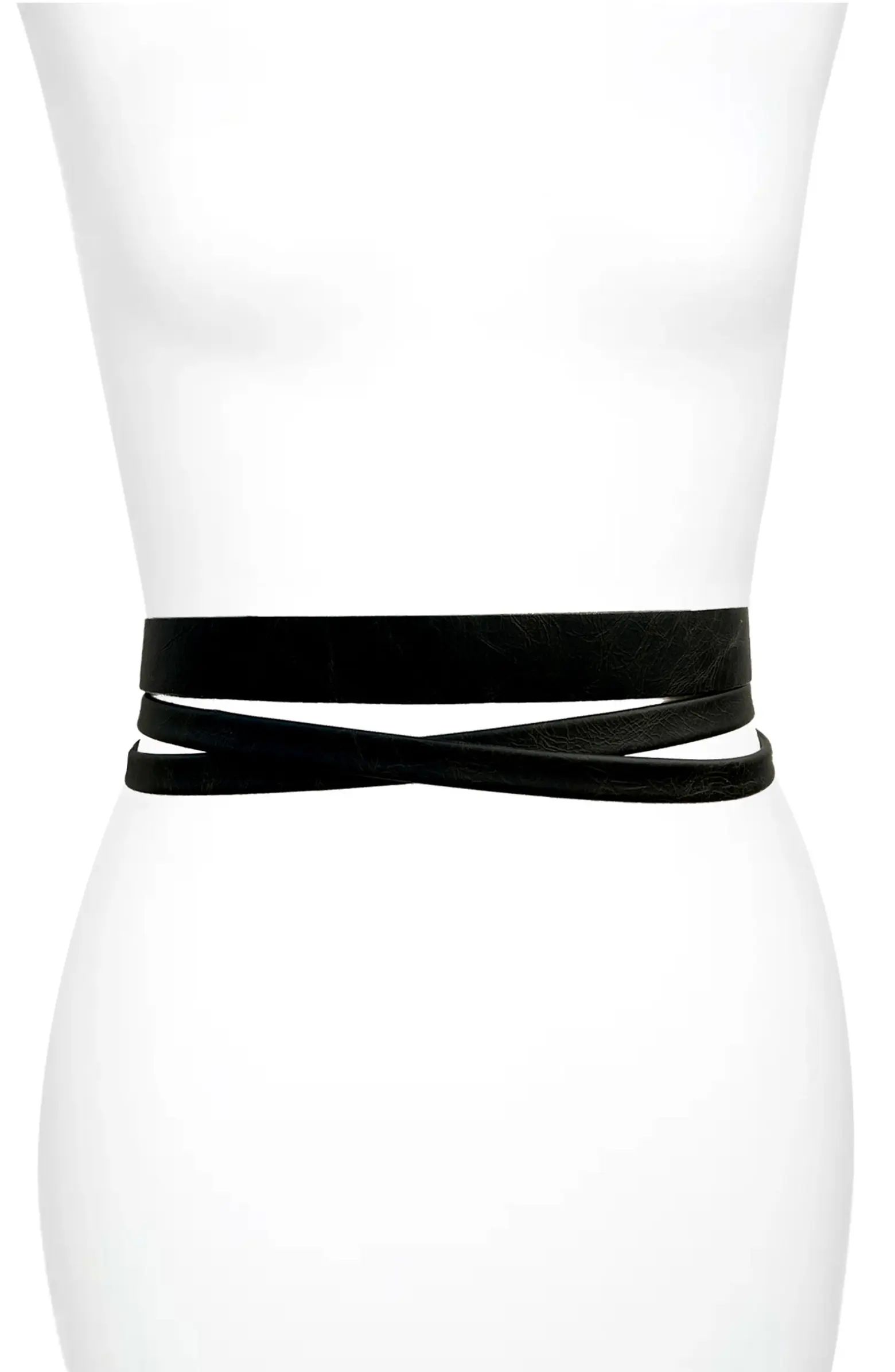 Ada Skinny Leather Wrap Belt | Nordstrom | Nordstrom