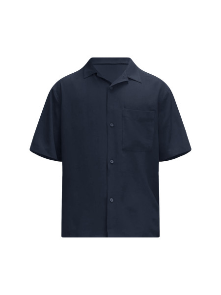 Lightweight Camp Collar Button-Up Shirt | Men's Short Sleeve Shirts & Tee's | lululemon | Lululemon (US)