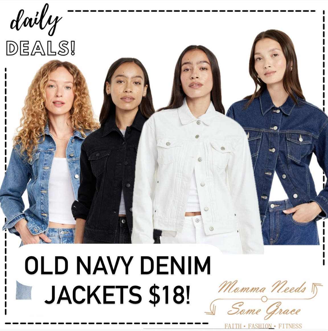 Denim jackets on sale for $18 at Old Navy today!

#LTKSeasonal #LTKSaleAlert #LTKFindsUnder50