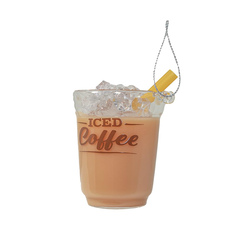 Kurt S. Adler 2.6 Inch Glass Iced Coffee with Liquid Ornament | Amazon (US)