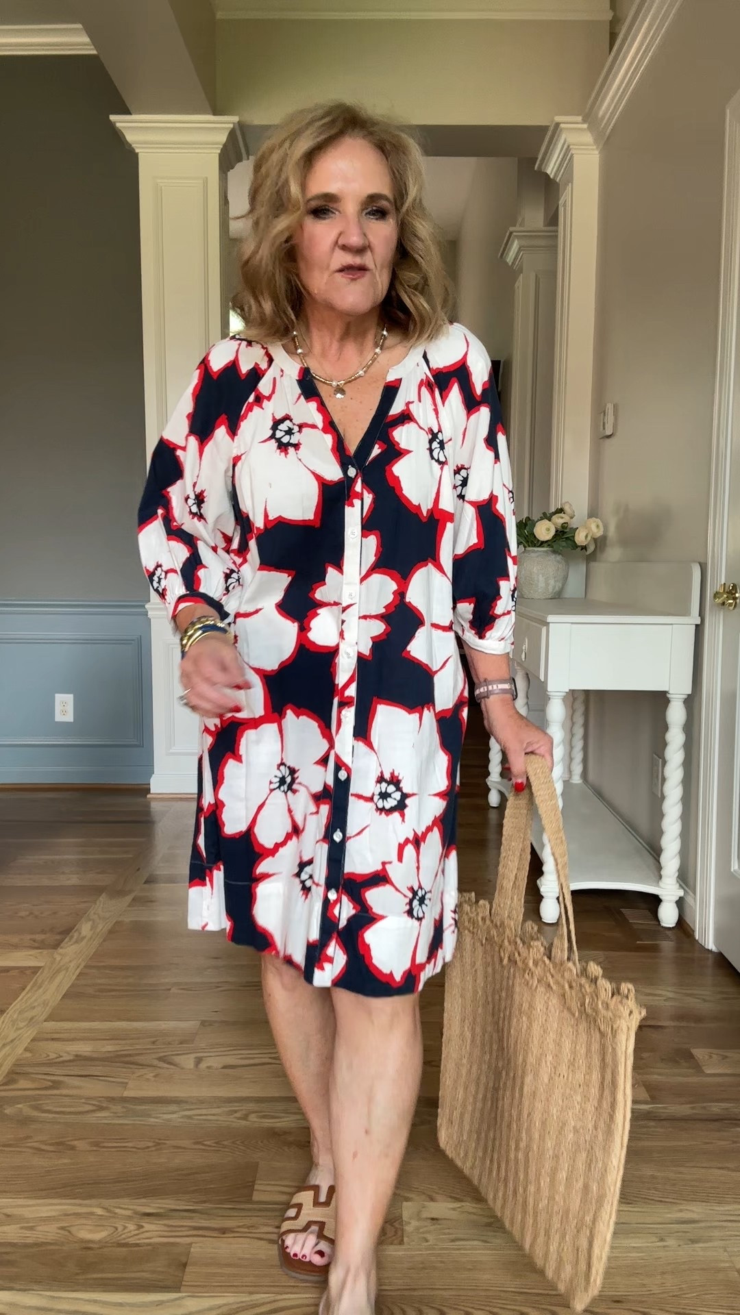 Easy under $40 dresses for those hot summer days and celebrations. 
Red white blue floral size medium size up if in between
Navy/white midi dress size medium 
Light blue white floral flutter sleeve size small 
Navy gauze maxi skirt size medium 
Picnic graphic tee size large 

Check out my other links too for you summer necessities. And I love this tarte lip vinyl you can add! My favorite go to color is rosy brown. 

Summer dresses, Fourth of July affordable fashion 

#kohlsfinds @kohls #kohlspartner

#LTKSummerEdit #LTKFindsUnder50 #LTKOver40