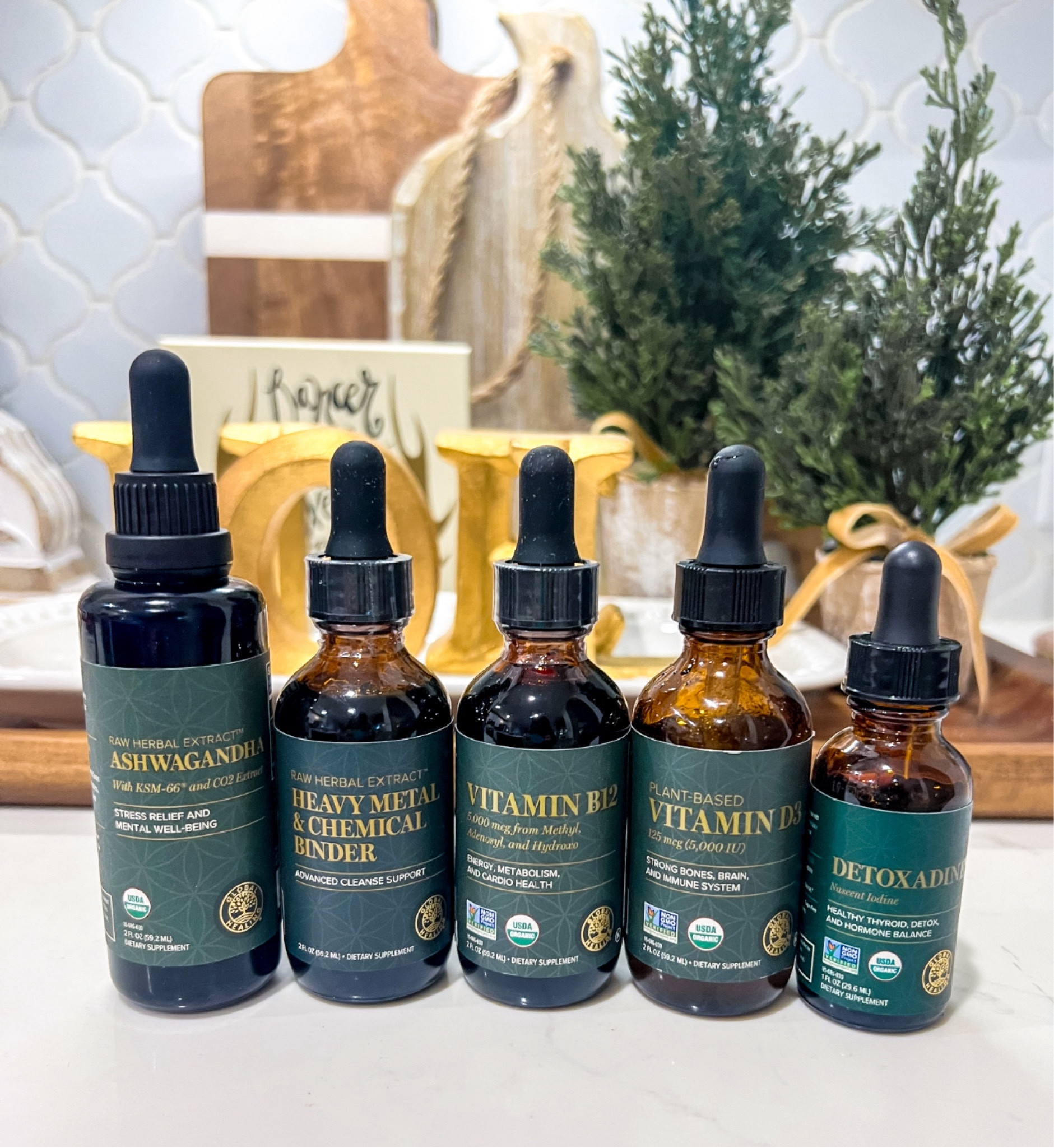 Some of my staples from Global Healing.  Use code KETOINCOURT for 15% off.  #globalhealingpartner

#LTKover40 #LTKfitness #LTKfamily