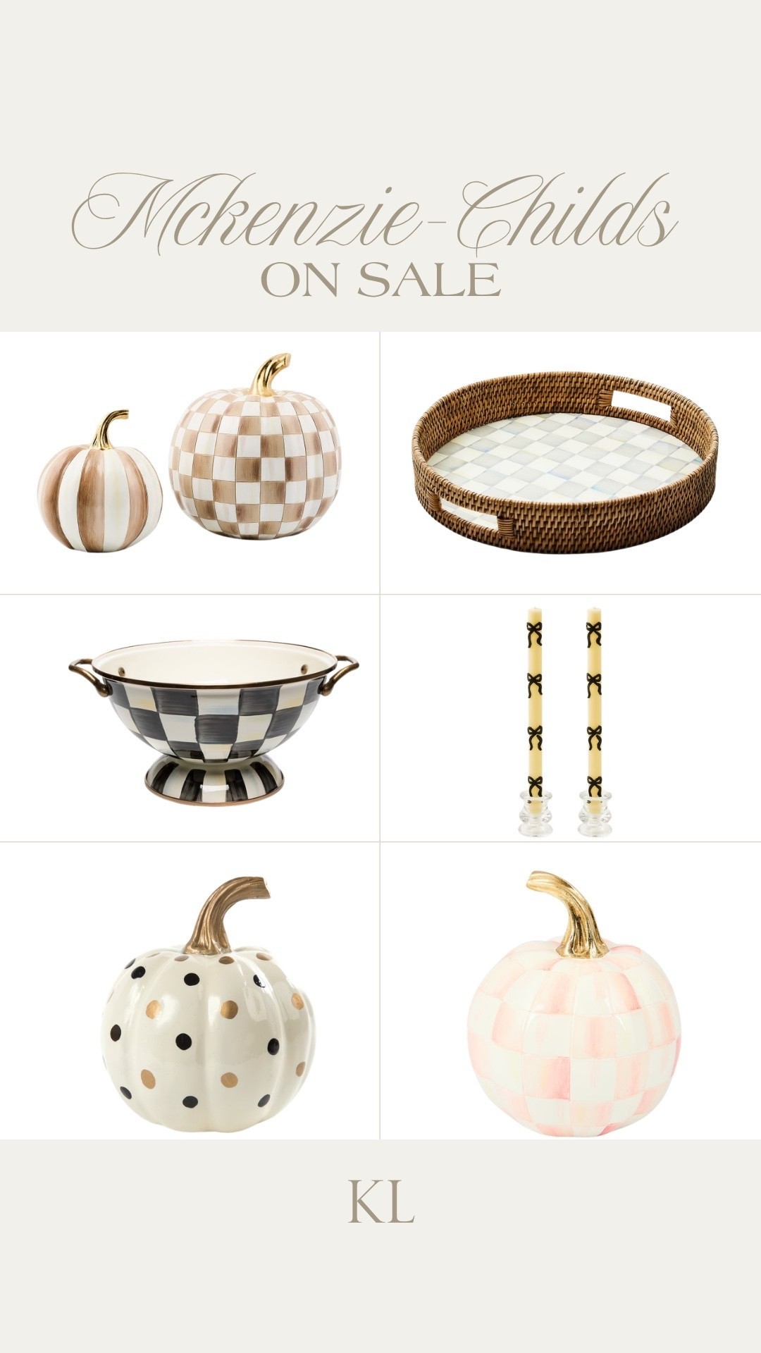 McKenzie Childs on sale currently for fall! 🍂🍁

#LTKHome #LTKSaleAlert #LTKSeasonal