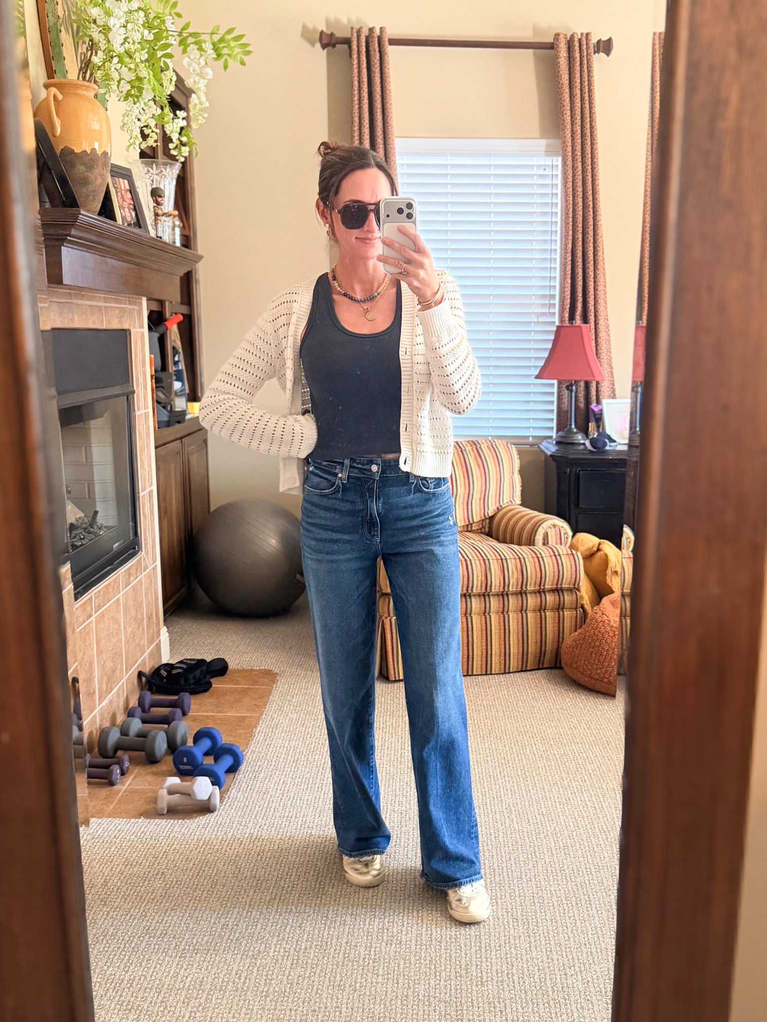 Everything pictured is true to size. 

#LTKOver40 #LTKmomlife #LTKootd