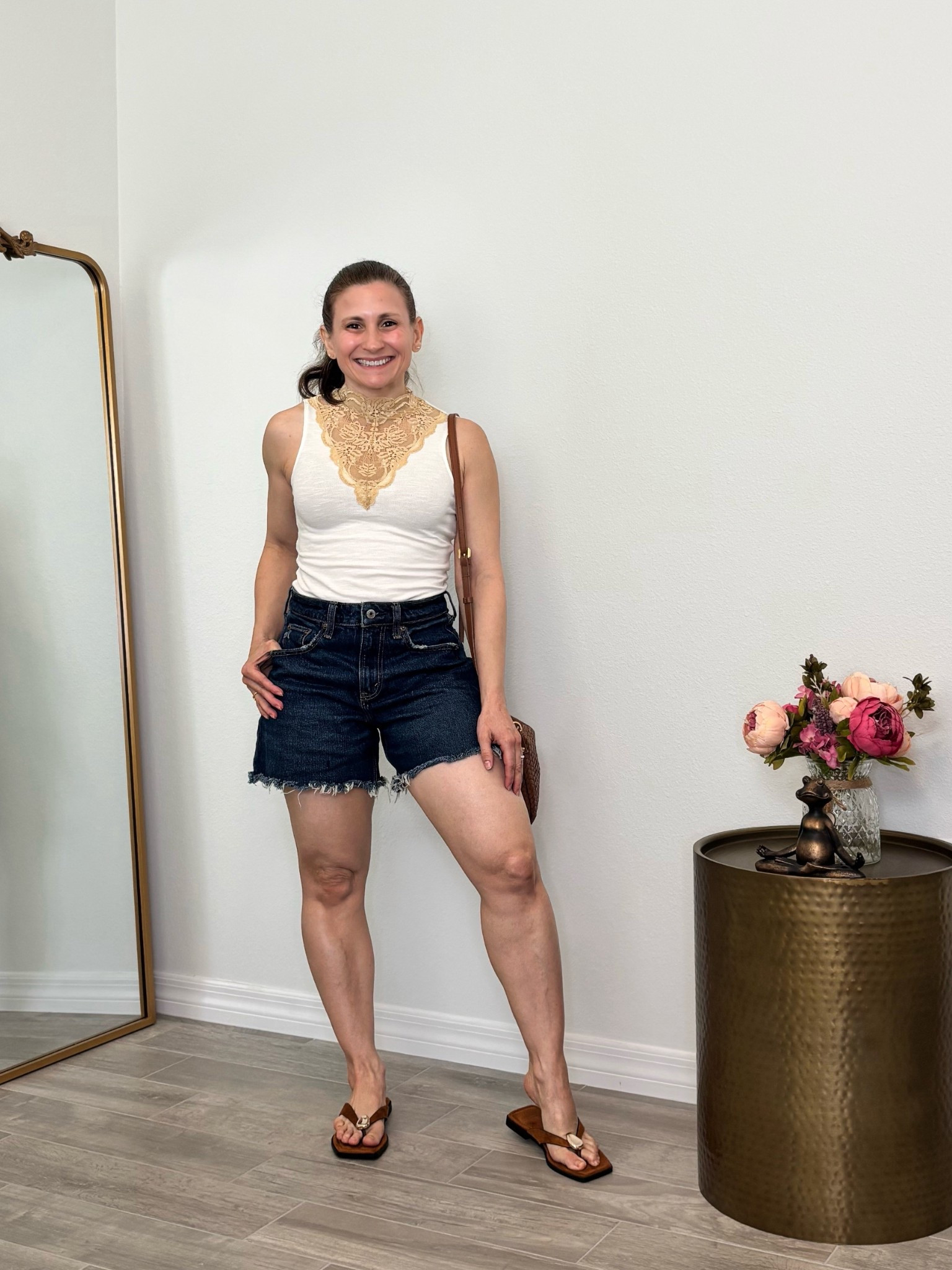 Dad shorts - curve love dad shorts for more conservative but modern style - I usual size down one size for curve love from 26 to 25 

#LTKPetite #LTKSpringSale #LTKSaleAlert