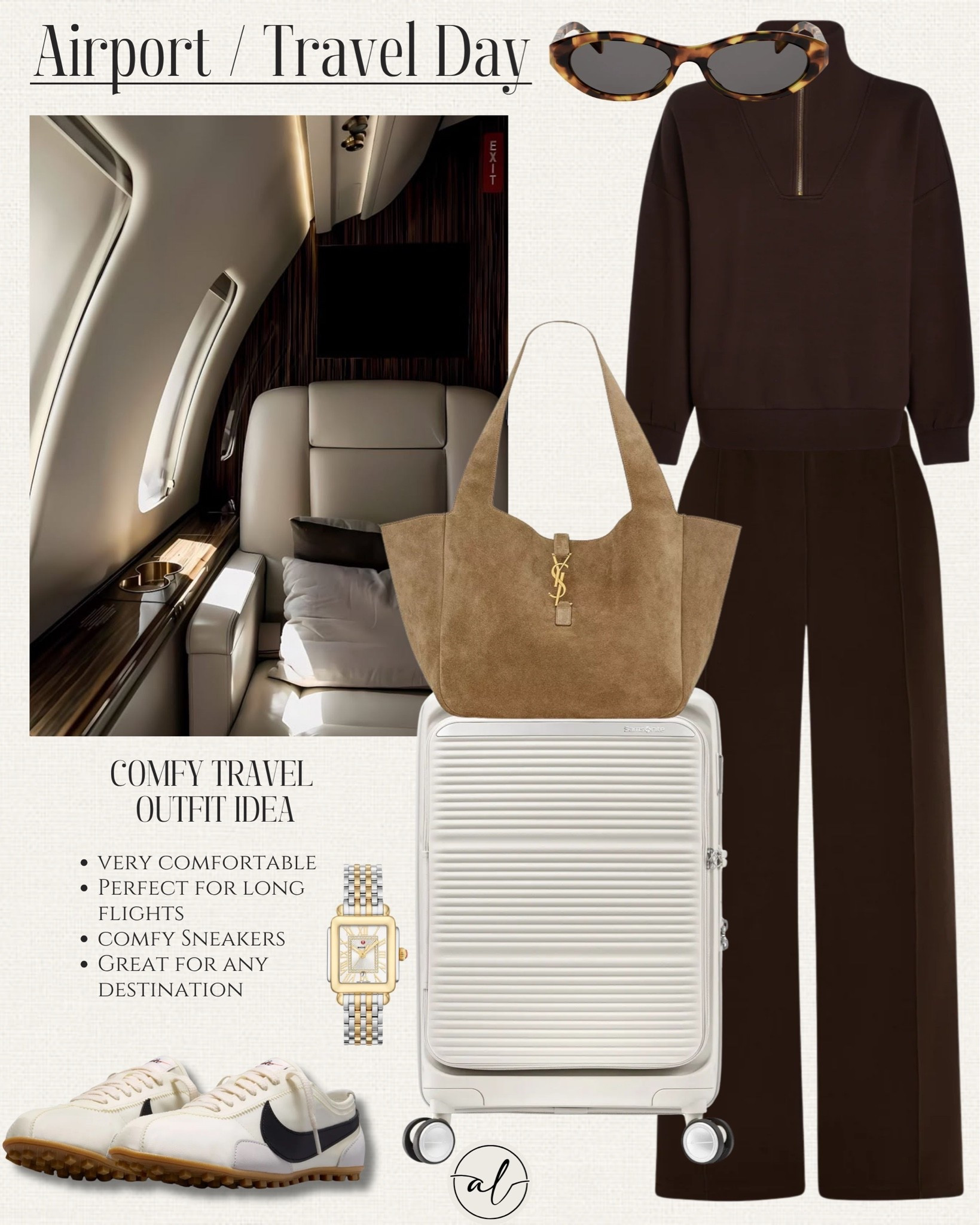 Airport / Travel outfit 
Comfortable, perfect for long flights, comfy sneakers, great for any destination

#LTKU #LTKSeasonal #LTKootd
