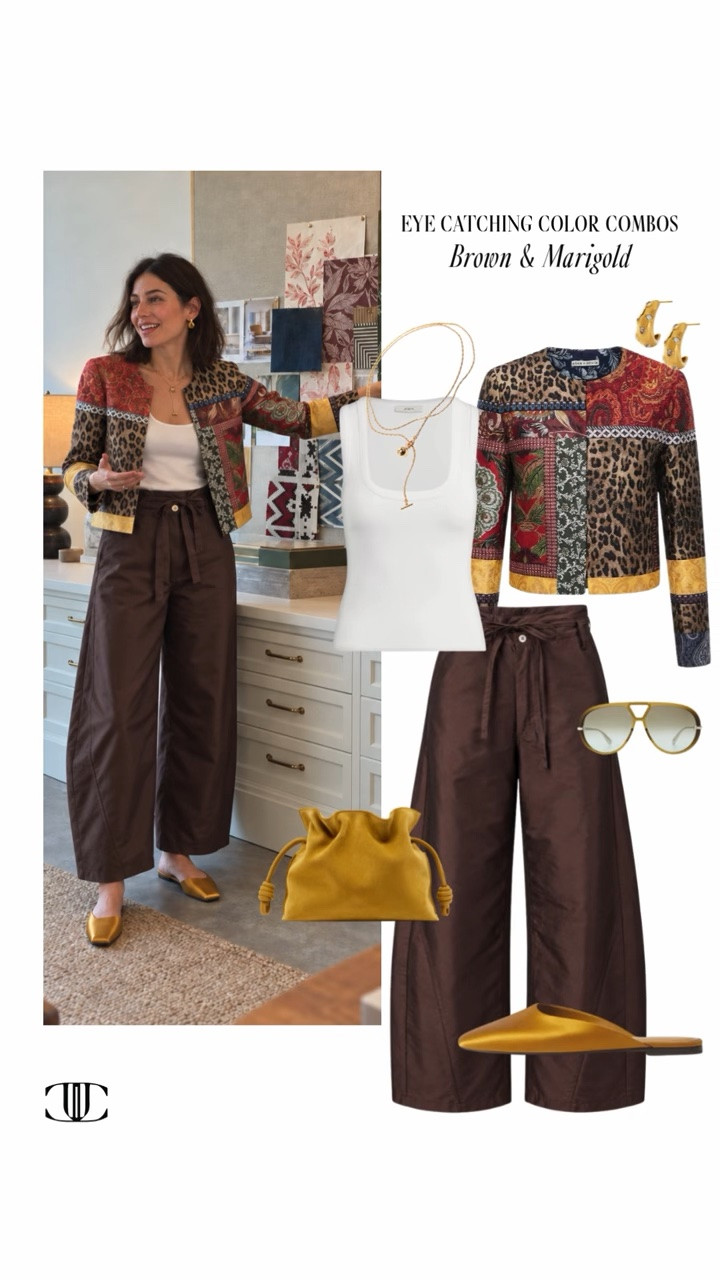 🎨 Fall color is having a moment, and I am loving every second of it.
In Made You Look, I’m sharing 9 head-to-toe fall looks built around unexpected color combinations like plum + burnt orange, brown + marigold, and teal + apple green.
Use these pairings as a starting point, then make them your own—swap purple for cobalt blue, marigold for butter yellow, or burnt orange for blush pink. The whole point is to have fun with color and try something a little unexpected.
Tap to shop all 9 looks and find a new color combo to inspire your fall wardrobe. ✨🍂
#LTKStyle #FallColor #FallFashion #ColorCombos #FallOutfits #DopamineDressing #OutfitInspiration #AutumnStyle #LTKFinds

#LTKootd #LTKSeasonal #LTKOver40