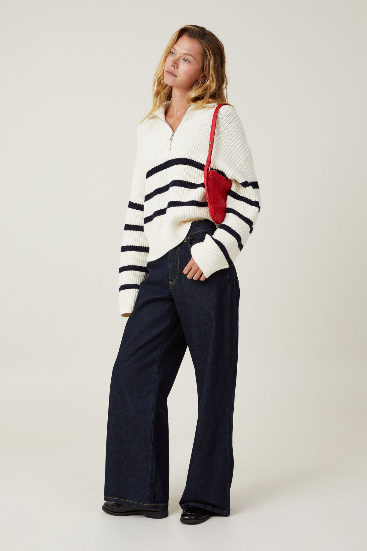 Luxe Collar Half Zip | Cotton On (ANZ)