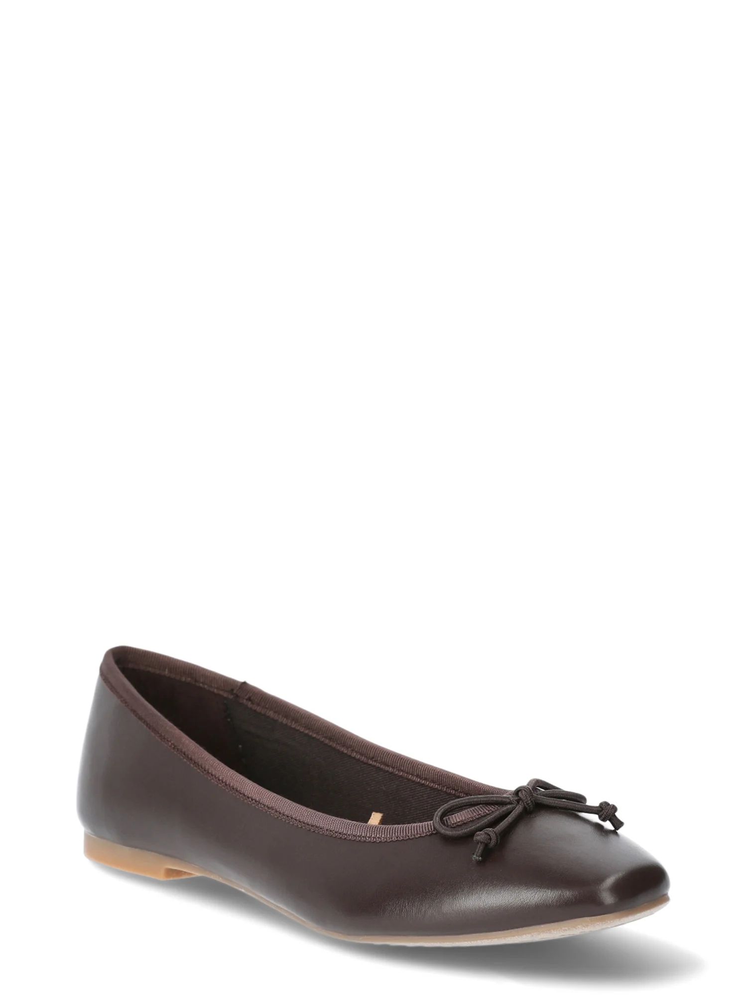 Time and Tru Women's String Bow Ballet Flats, Sizes 6-11 | Walmart (US)