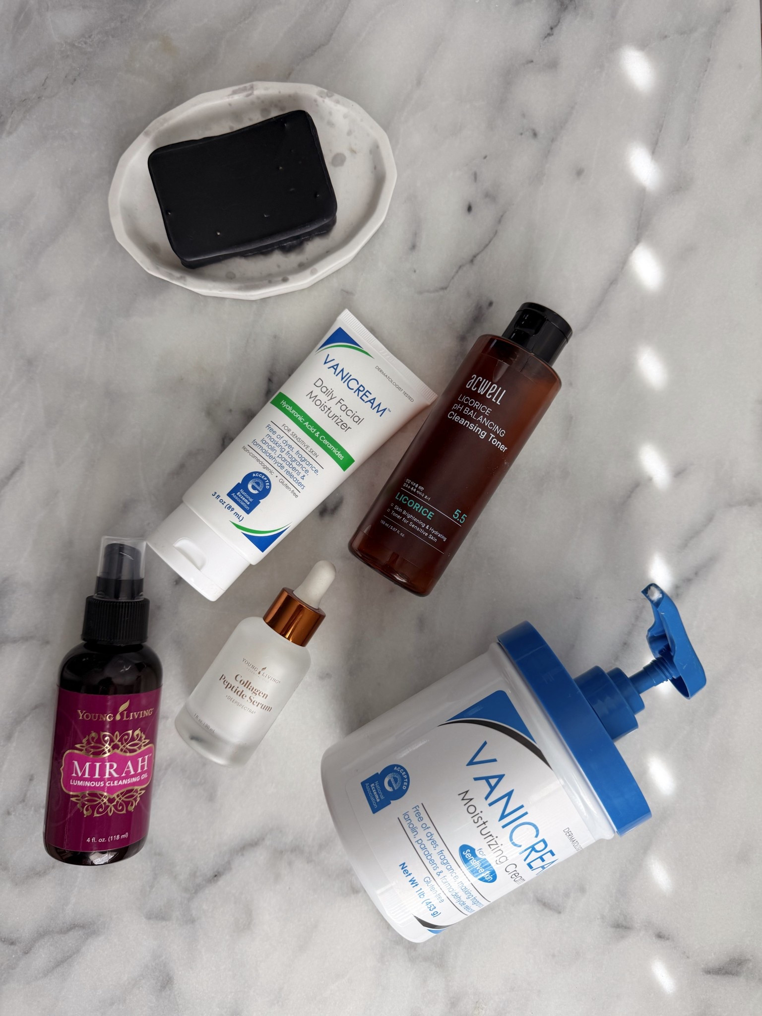 skincare faves ☁️💫🫧