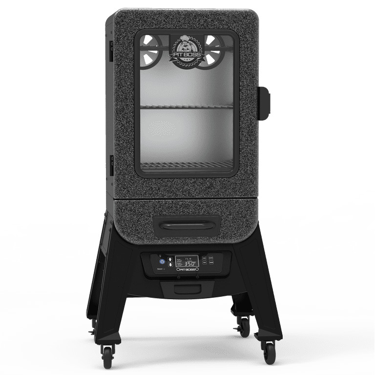 Pit Boss 2-Series Digital Electric Smoker, Silver Hammertone - PBV2D1 | Walmart (US)