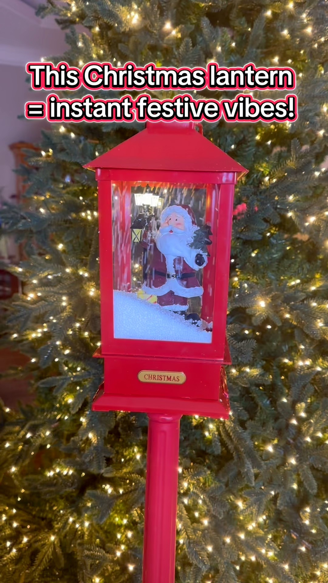 The street lamp Santa lantern is so cute!

#LTKSeasonal #LTKHome #LTKHoliday