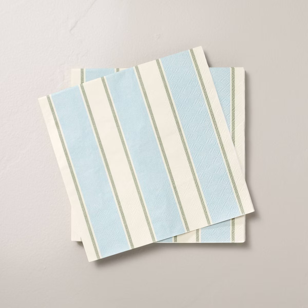 20ct Stripe & Plaid Paper Beverage Napkins - Hearth & Hand™ with Magnolia | Target