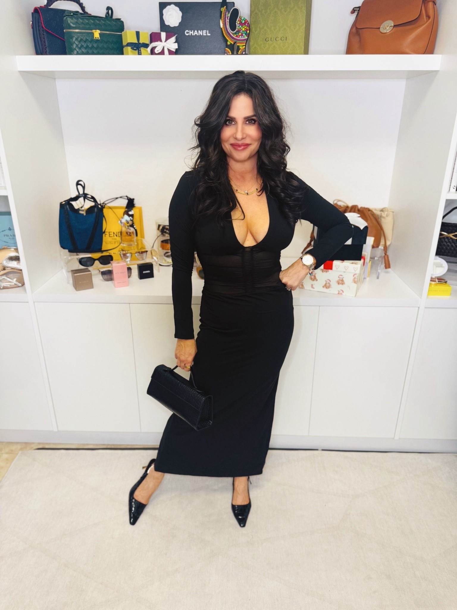 Style me Saturday evening edition. All on Sale ! Wearing. Sm . Has mesh so you will need to wear nippies , but the skirt is double lined to make you feel snatched . Love ! #lbd #eveningdress #holidayblackdress

#LTKSaleAlert #LTKOver40 #LTKHoliday

#LTKSaleAlert #LTKOver40 #LTKgrwm