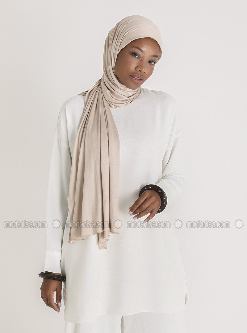 White - Ecru - Unlined - Suit | Modanisa (US)