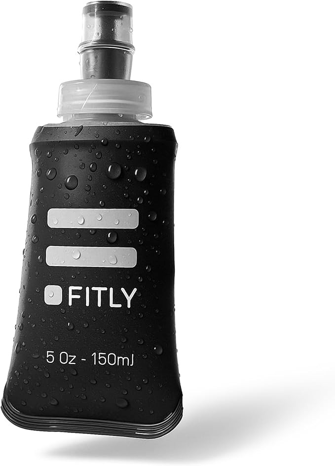 FITLY Soft Flask - Shrink As You Drink Soft Water Bottle for Hydration Pack - Folding Water Bottl... | Amazon (US)