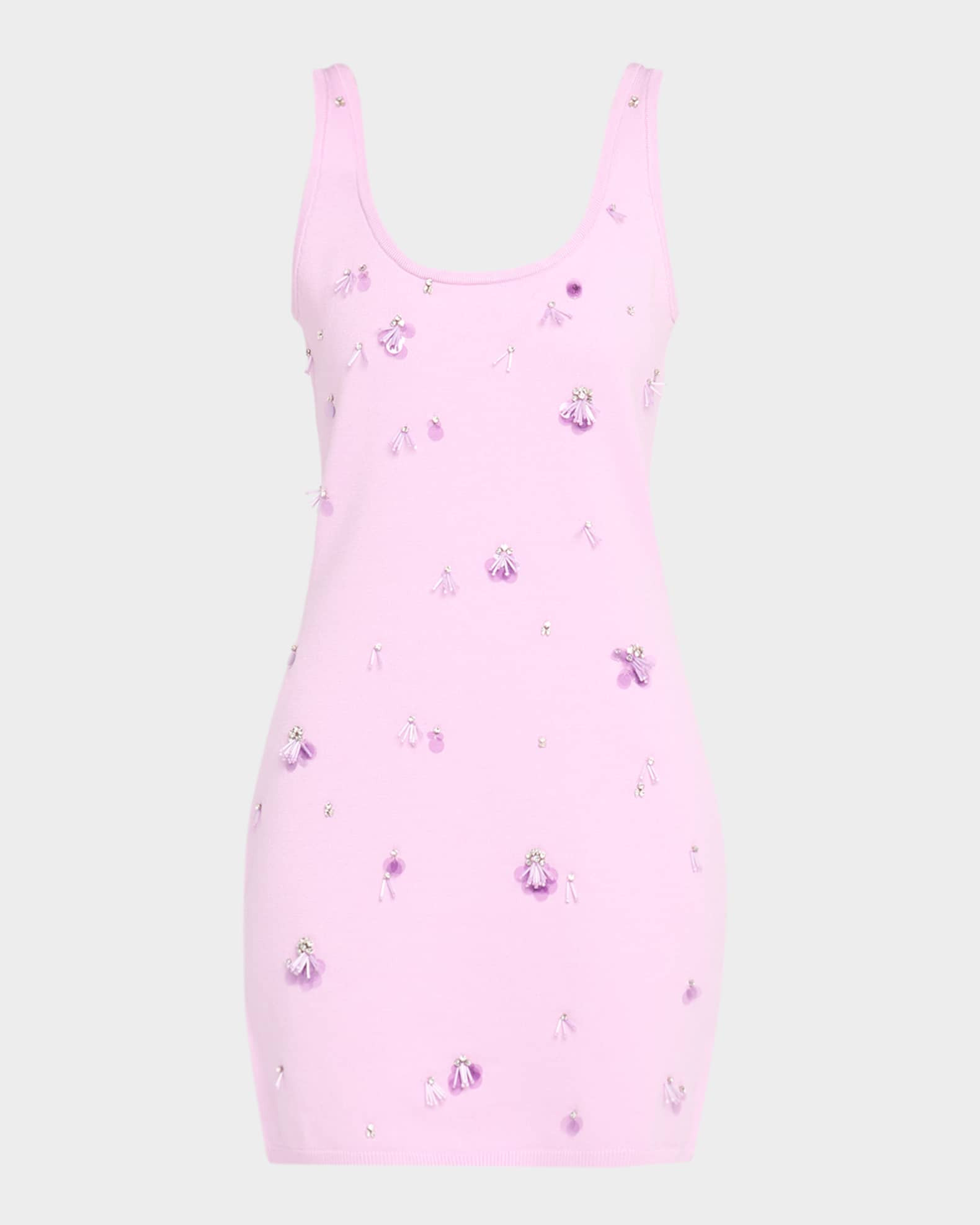 SIMKHAI Rue Embellished Mini Dress | Neiman Marcus