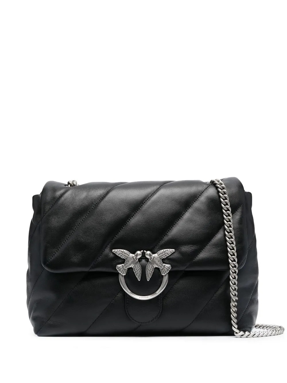 PINKO Borsa a Tracolla Love Baby Puff In Pelle  - Farfetch | Farfetch Global