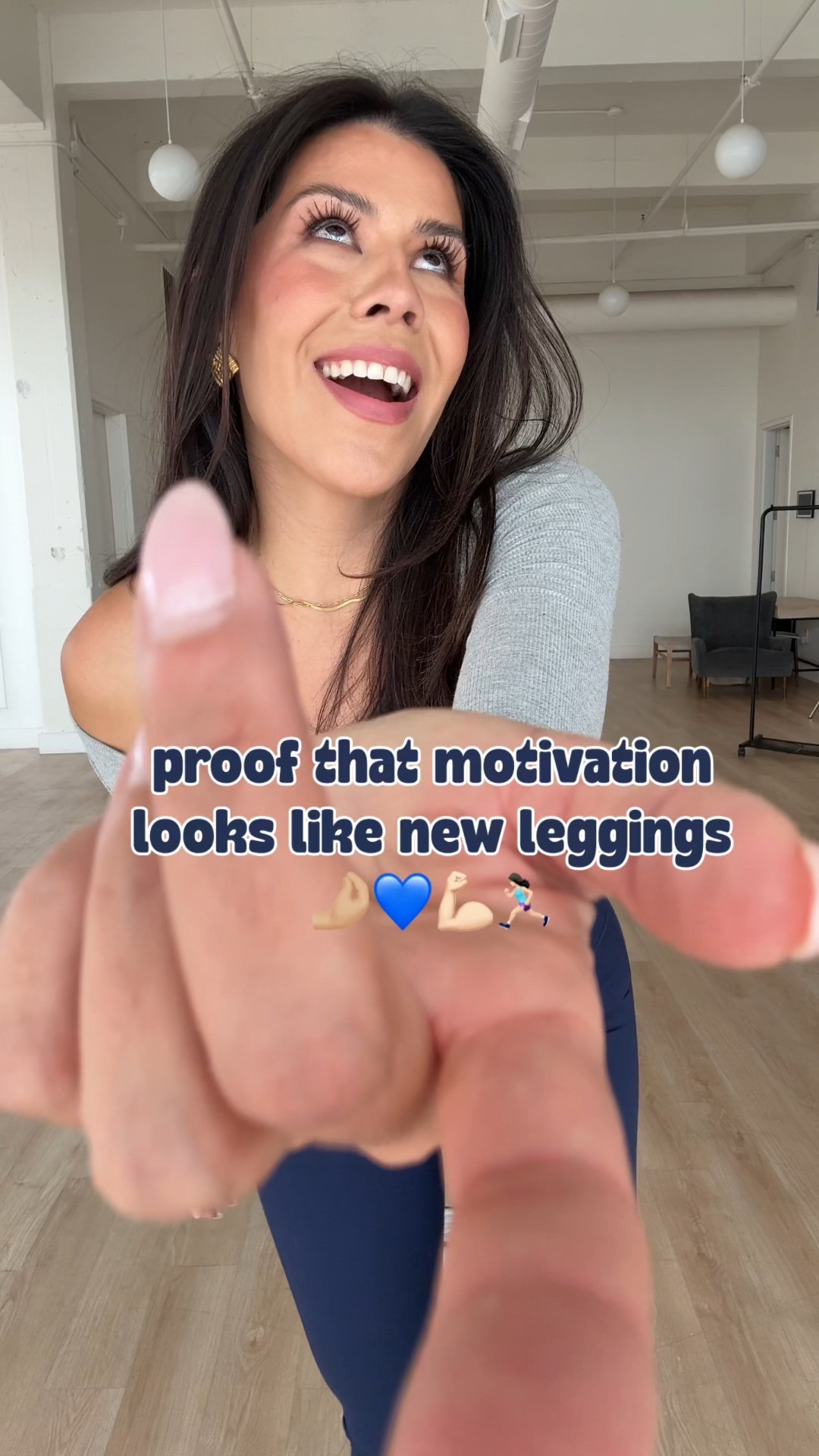 Size small in top, medium (28” inseam) in leggings 

#LTKootd #LTKActive #LTKfitnessgoals