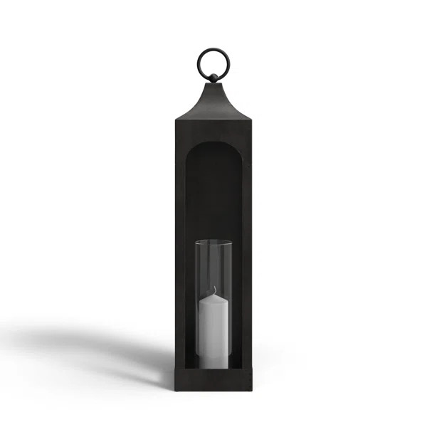 29.72" Metal Tabletop Lantern Holder | Birch Lane