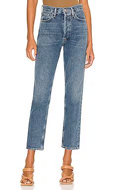 AGOLDE Fen High Rise Relaxed Taper in Highway from Revolve.com | Revolve Clothing (Global)