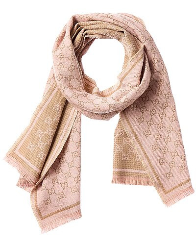 GG Jacquard Wool Scarf | Gilt & Gilt City