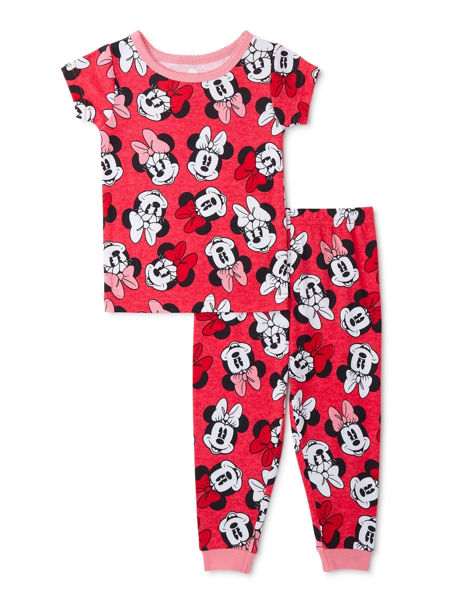 Character Toddler Snug-Fit Pajama Set, 2 Piece, Sizes 12M-5T | Walmart (US)