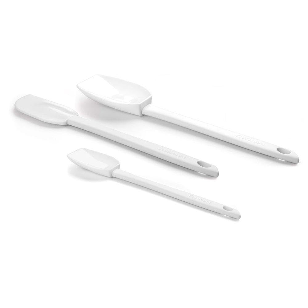 Cuisinart CTG-00-3SP Silicone Spatulas, Set of 3, White | Amazon (US)
