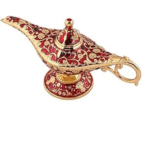Gusnilo Vintage Aladdin Magic Lamp Genie Collector's Edition /Wedding Table Decoration,Collectable R | Amazon (US)