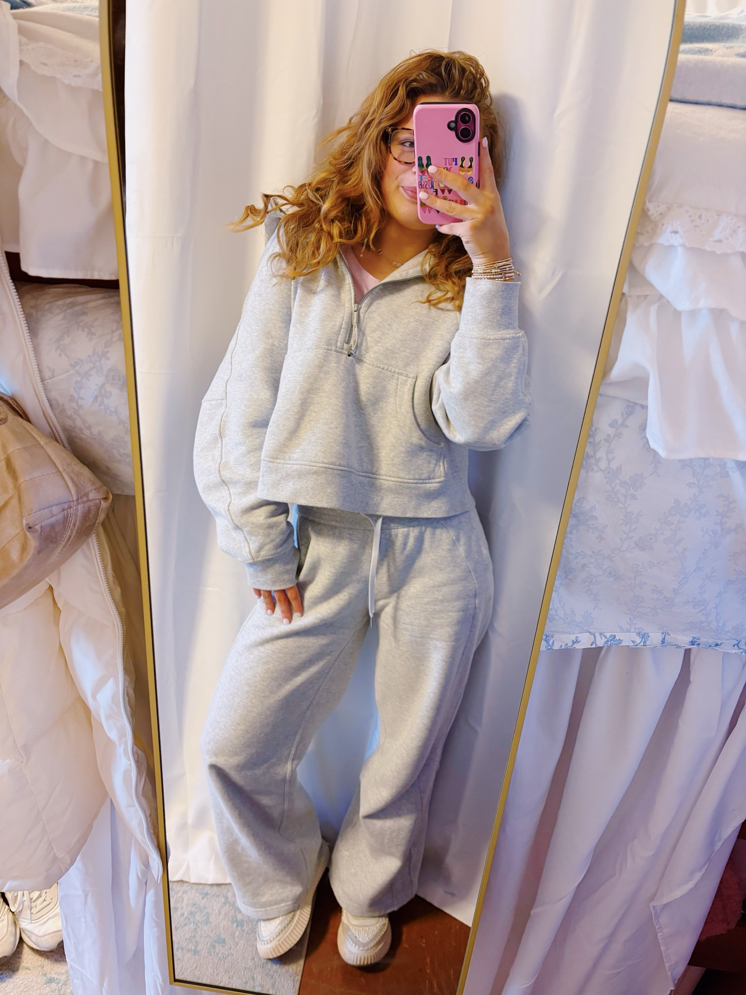 My fav set atm! So cozy & warm❄️❄️❄️ #lululemon #matchingset #sweatpants #hoodie #scuba #grey #style #college #ootd #outfits #lulu #target

#LTKActive #LTKStyleTip #LTKFindsUnder100